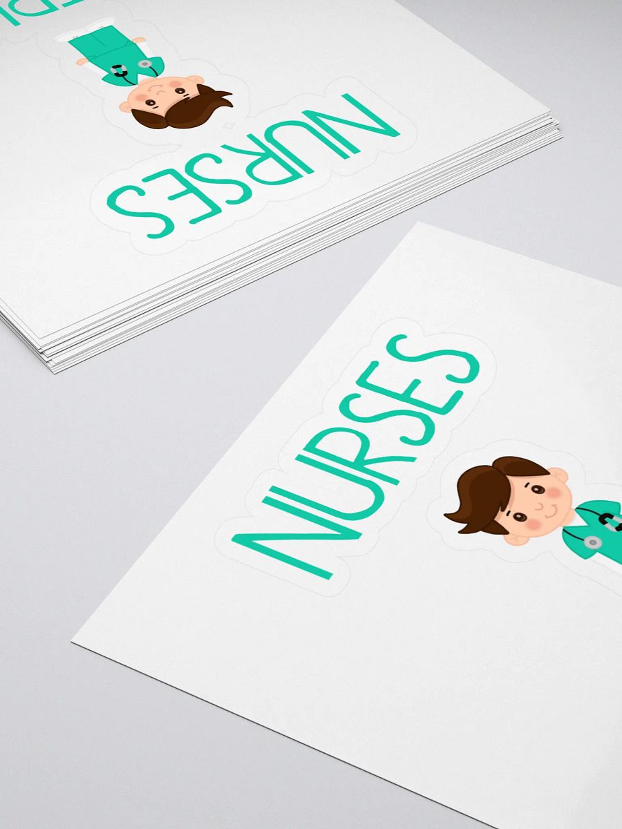 Nurses For Trump (M) Sticker product image (4)