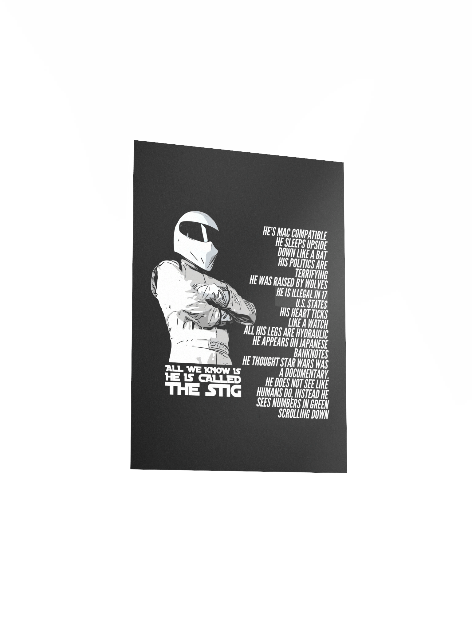 the stig poster product image (1)
