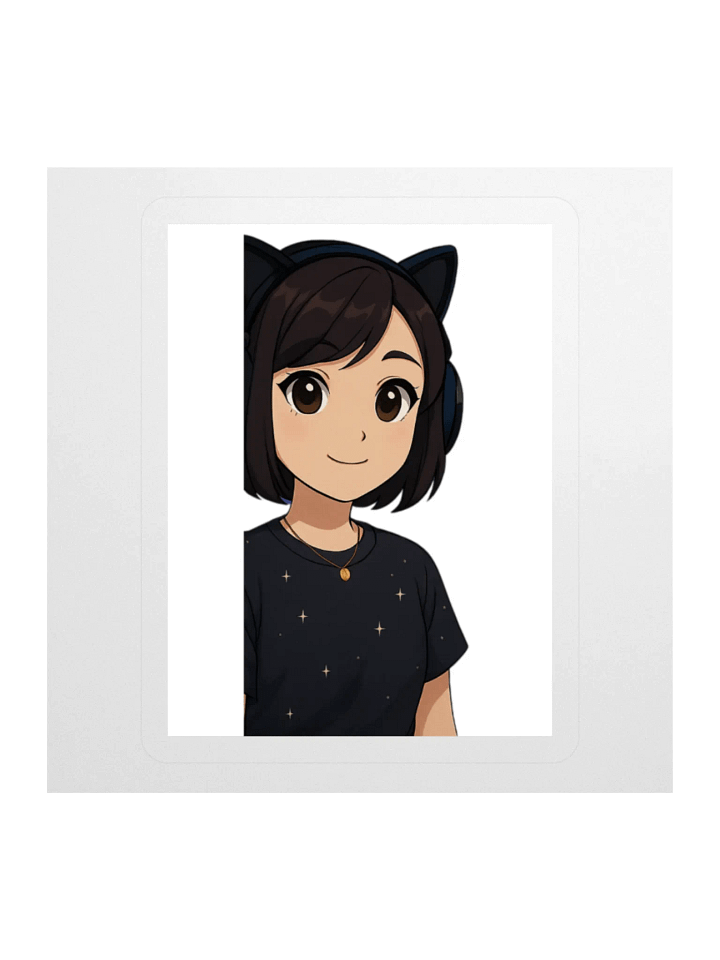 Cat-Ear Headphones Anime Stickers product image (3)