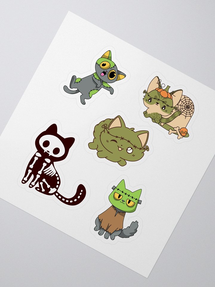 The Dawnbreaker's Zombie Cat Stickers product image (2)