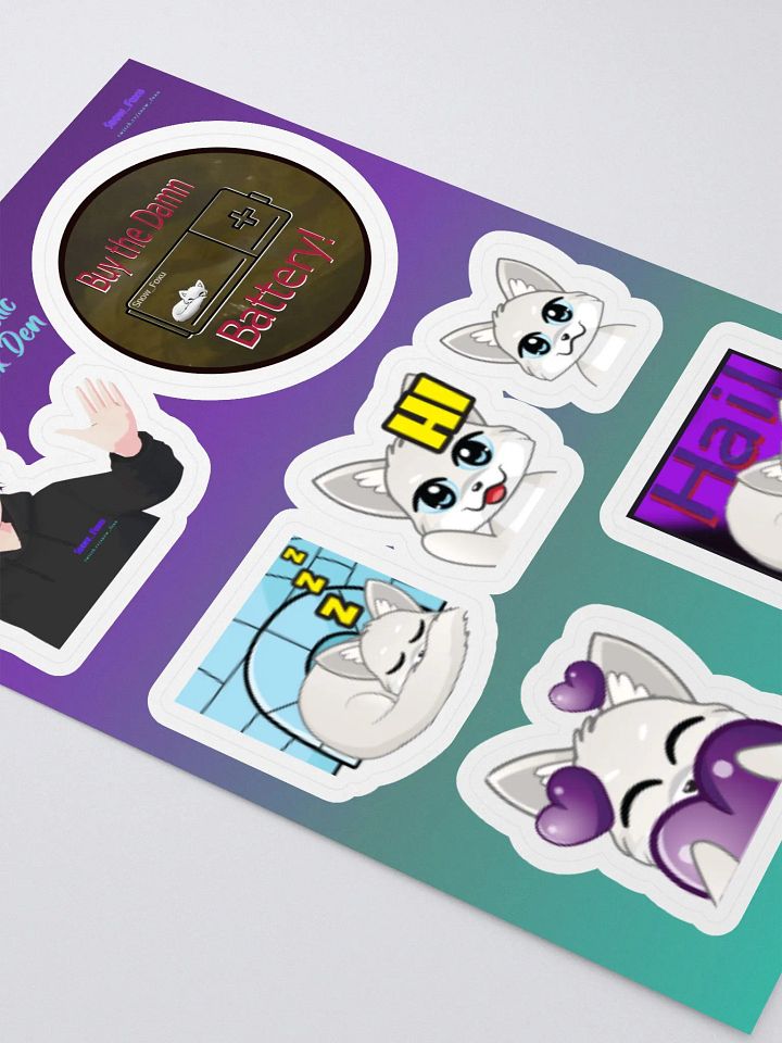Snow_Foxu Stickers. product image (2)