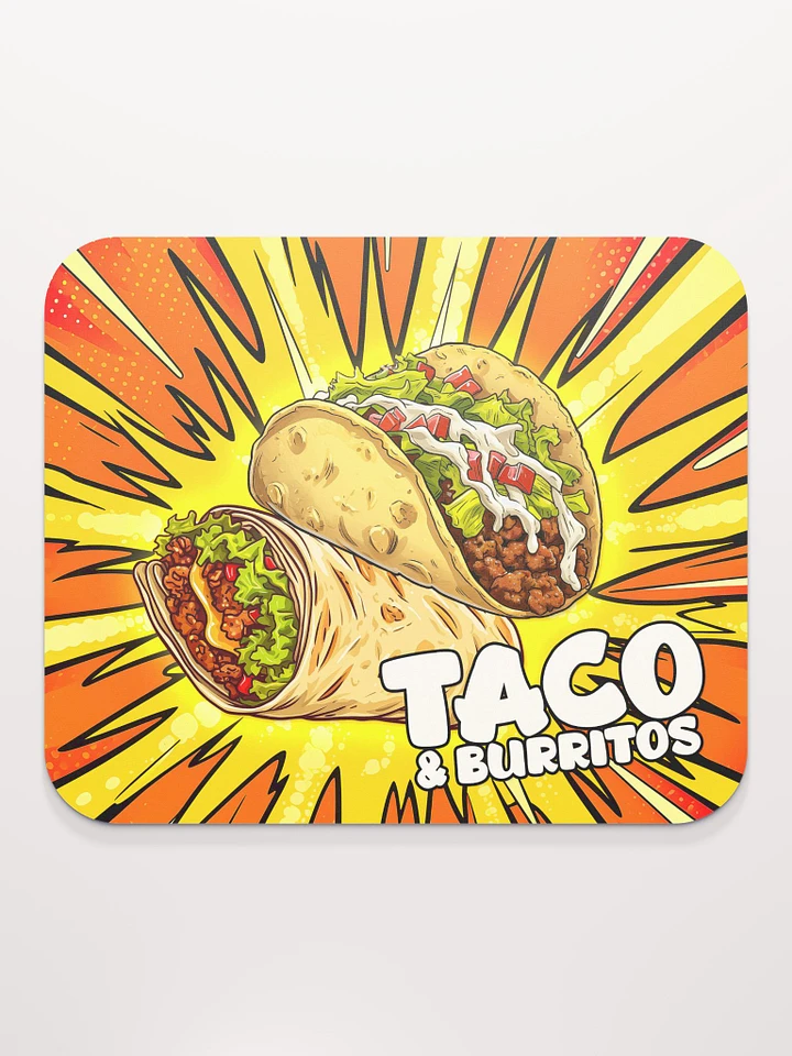 Taco & Burritos Classic Mouse Pad product image (1)