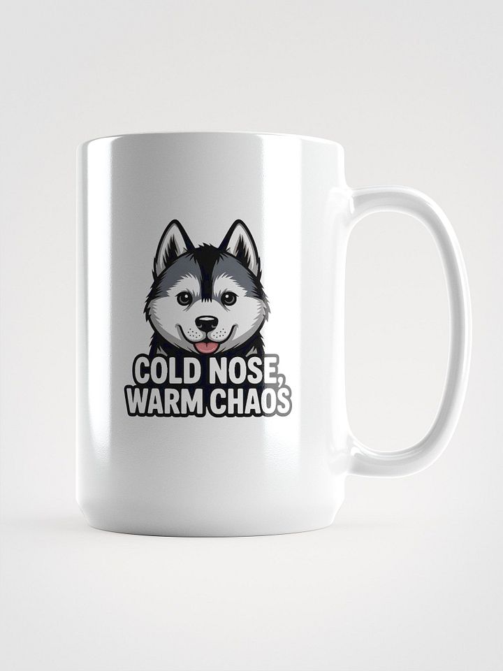 Chaos Husky White Mug product image (1)