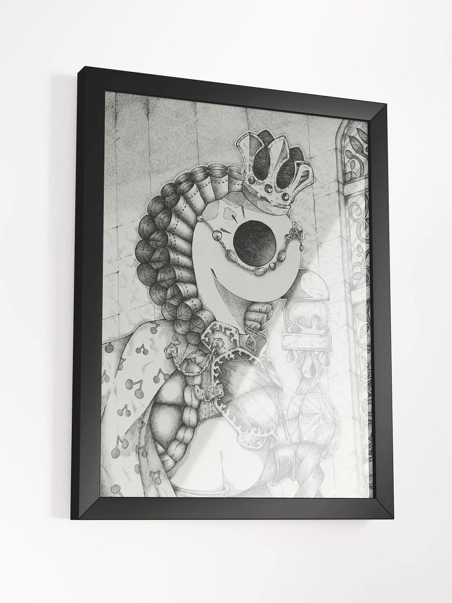 Poster avec cadre "la reine des tortues" product image (3)