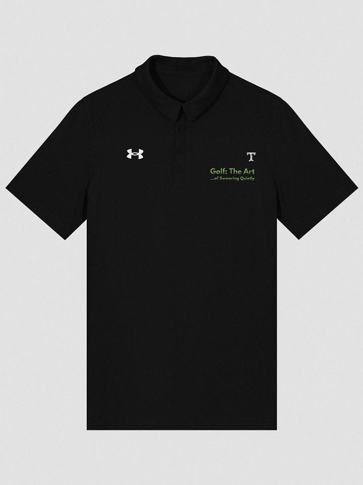 UA Golf: The Art of Swearing Quietly Men's Polo Shirt product image (2)