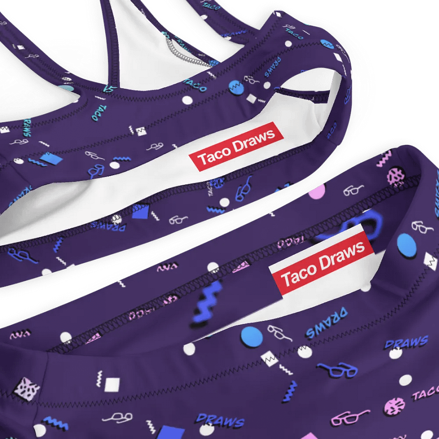 TacoDraws Retro Pattern Bikini product image (10)