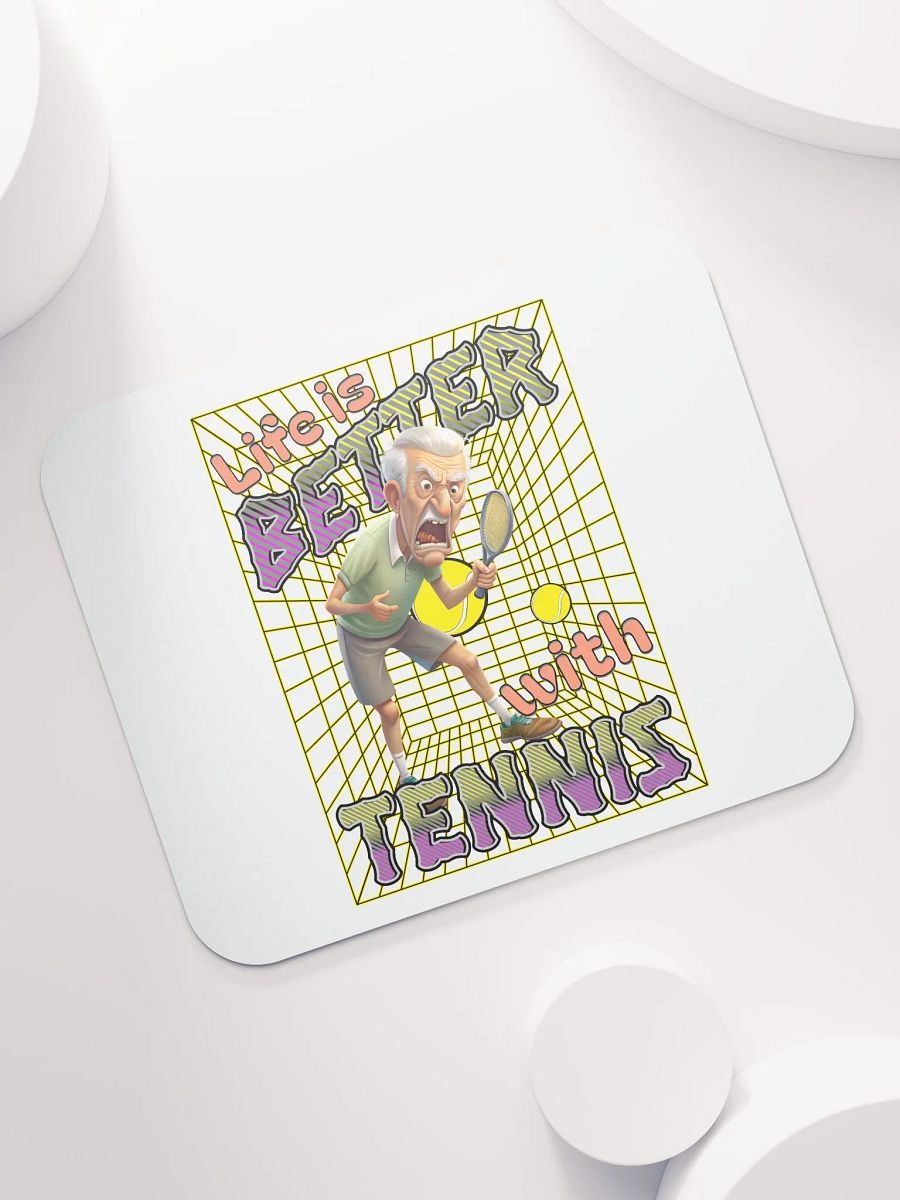 Life Is Better With Tennis Male Enthusiast Mouse Pad product image (5)