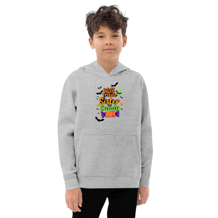 Will Trade Sister For Candy Youth Pullover Fleece product image (3)