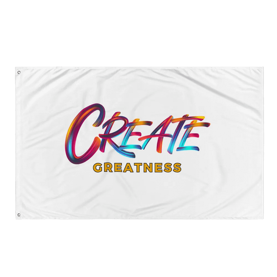 Create Greatness Flag product image (3)