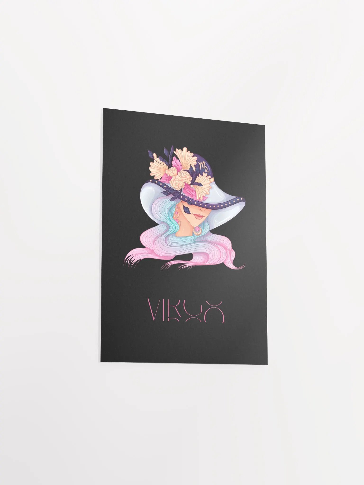 Virgo Bloom Matte Poster product image (32)