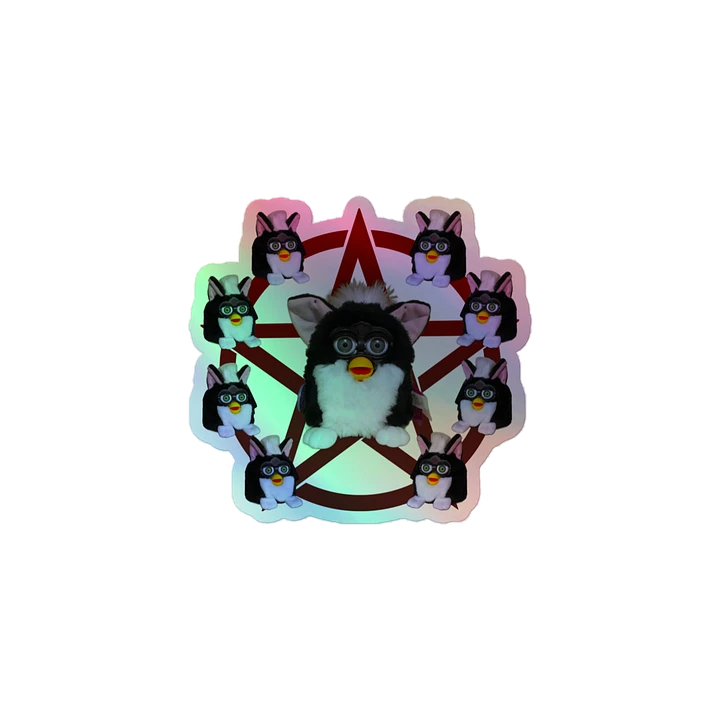 Holographic Cow Liver Summon Sticker product image (1)