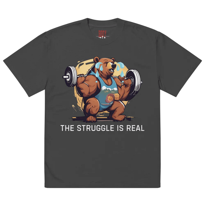 The struggle is real unisex faded T-shirt product image (12)