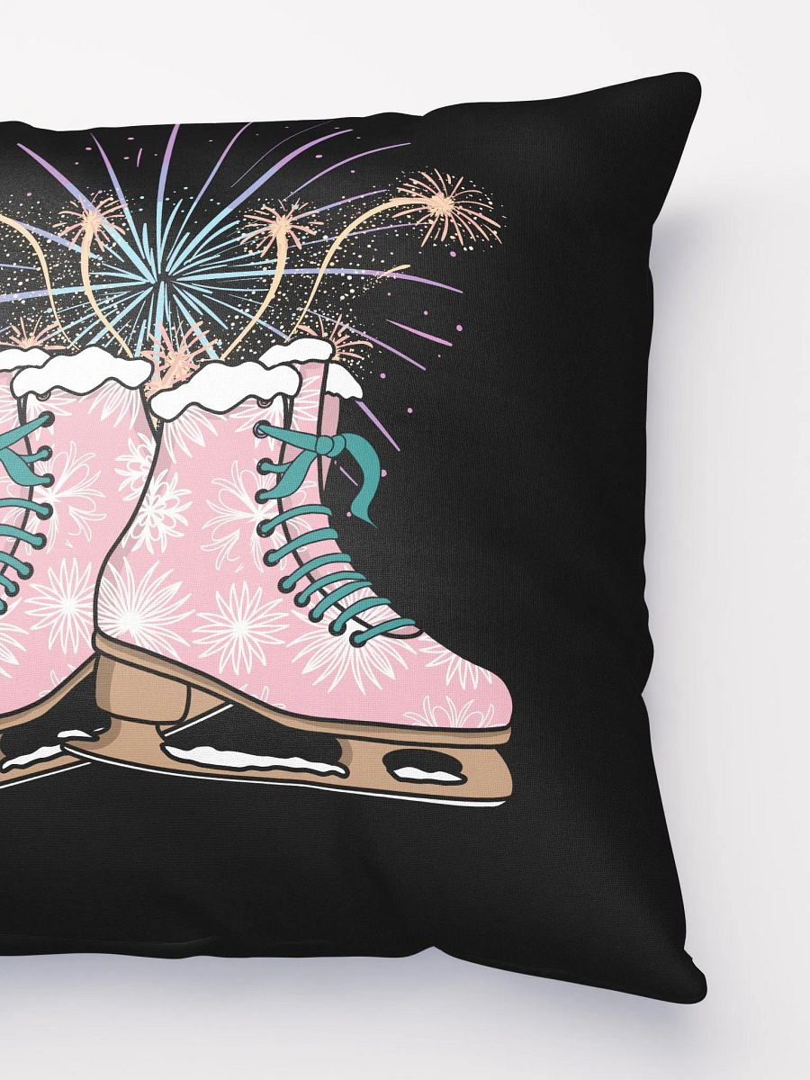 Ice Skates Fireworks Pillow product image (3)
