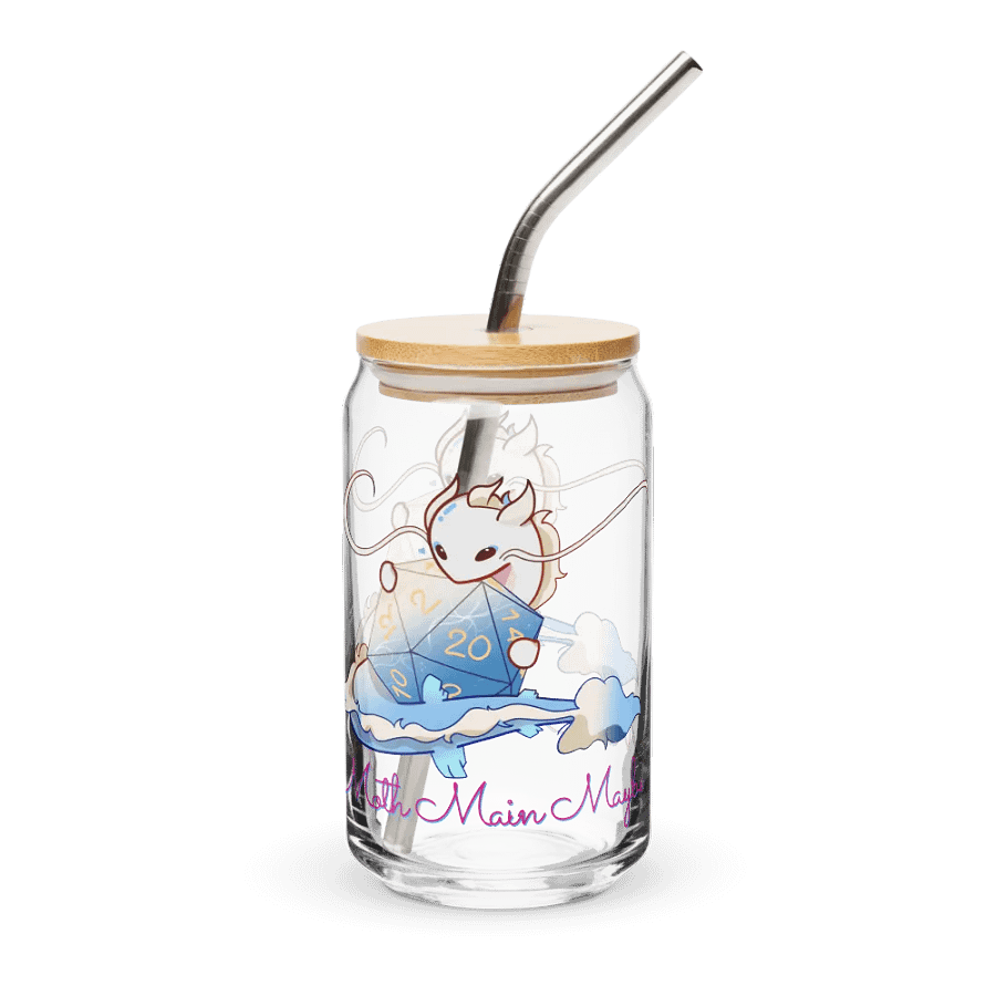 Moth Glass with Dice Logo product image (2)