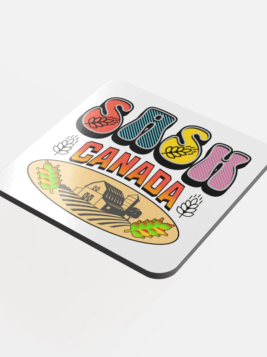 Sask Canada Barn Coaster Set product image (4)