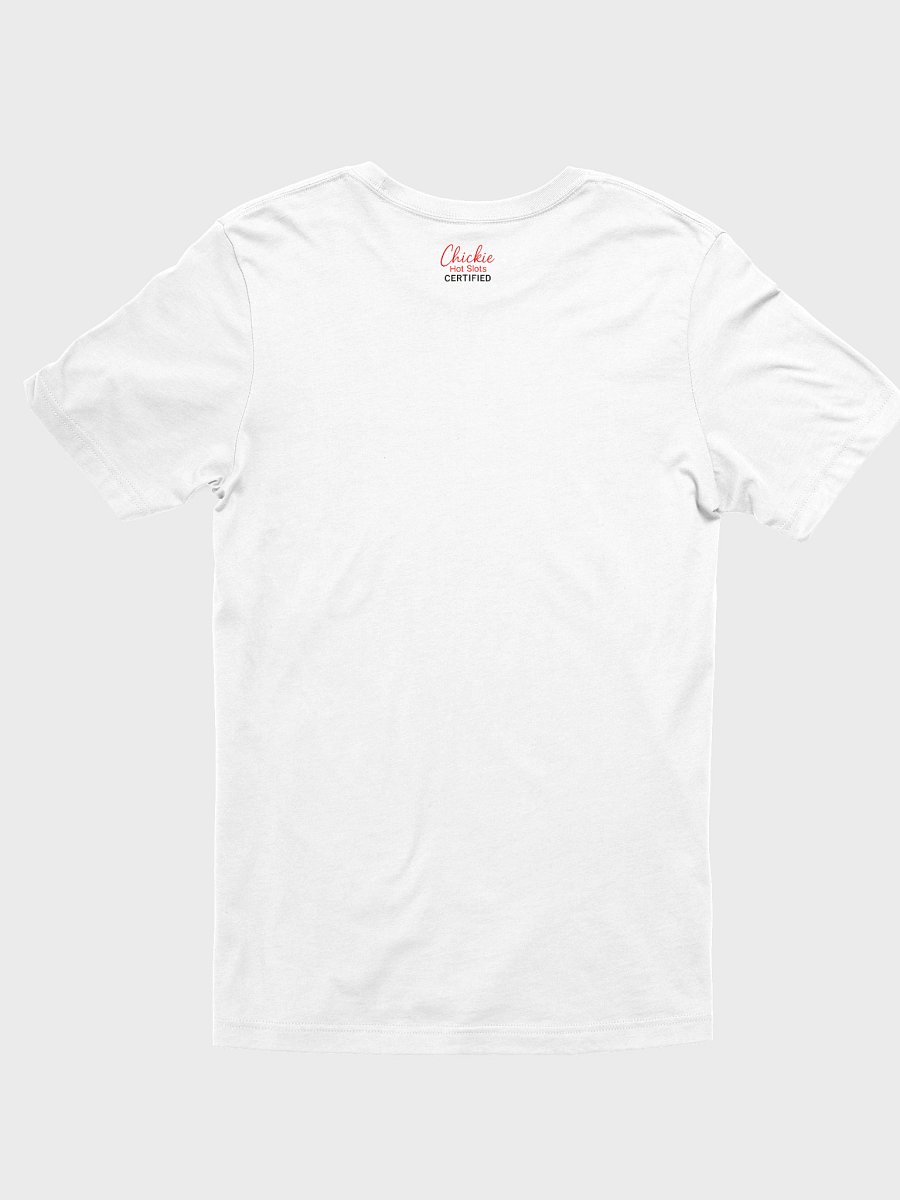 I Love Jackpots! – Chickie White Tee (❤️ Heart Edition) product image (3)