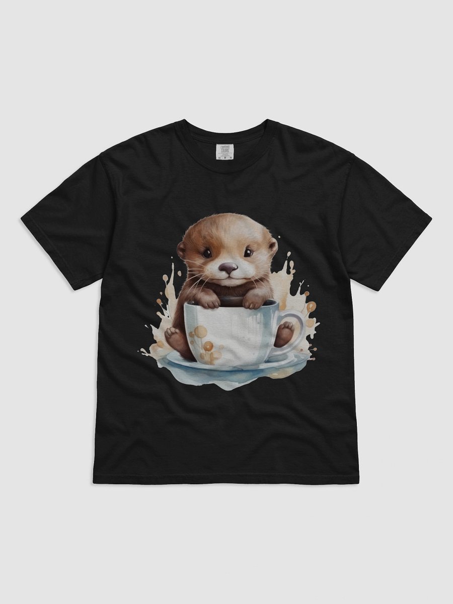 Otter in a Cup Cartoon T-Shirt product image (8)
