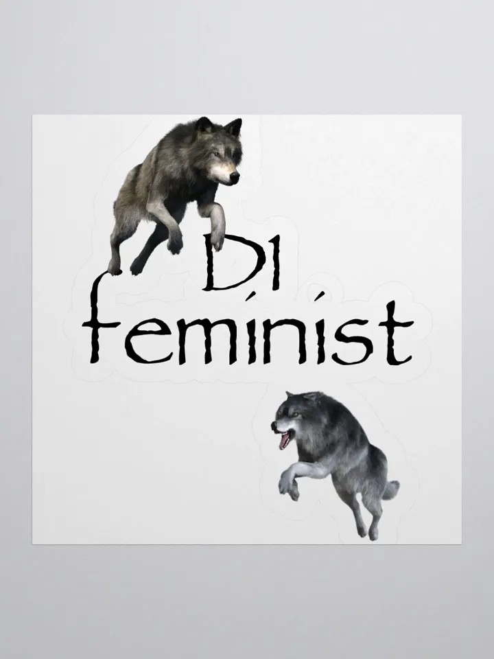 D1 Feminist Stickers product image (1)