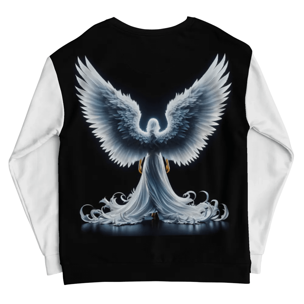 A White Angel and Cross - Unisex Sweatshirt #1 product image (10)