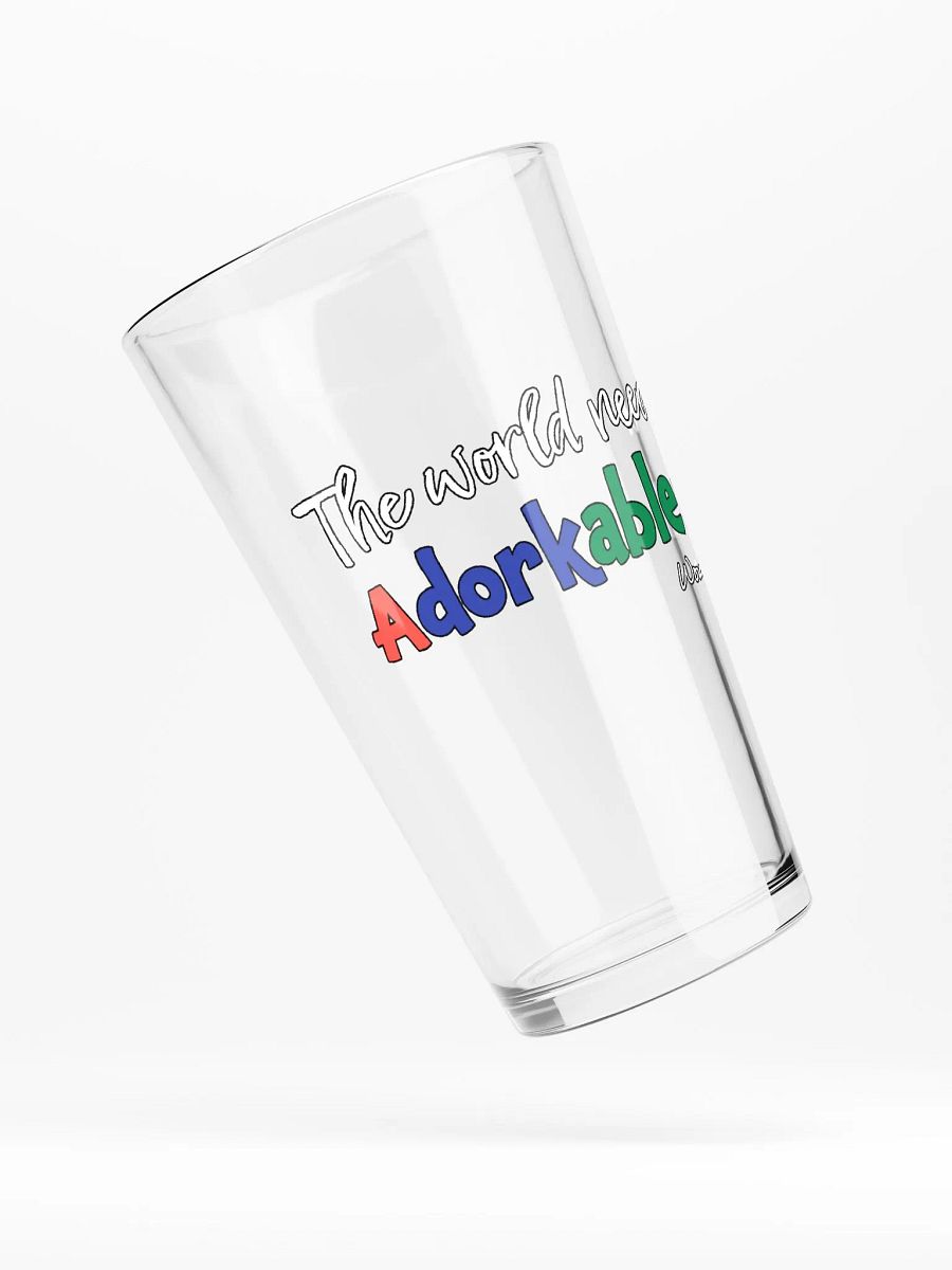 Adorkableness Pint Glass product image (4)