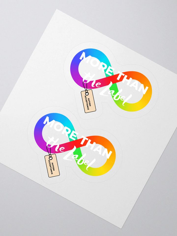 More Than A Label Kiss-Cut Stickers product image (2)