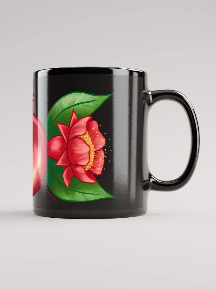 Triple Pom Black Coffee Mug product image (2)