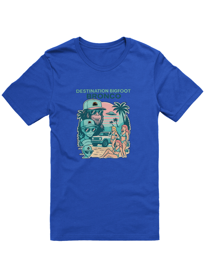 Destination Bigfoot Bronco Legends Of Sunset Full Frontal Best Friends T-Shirt (Multiple Colors Available) product image (11)