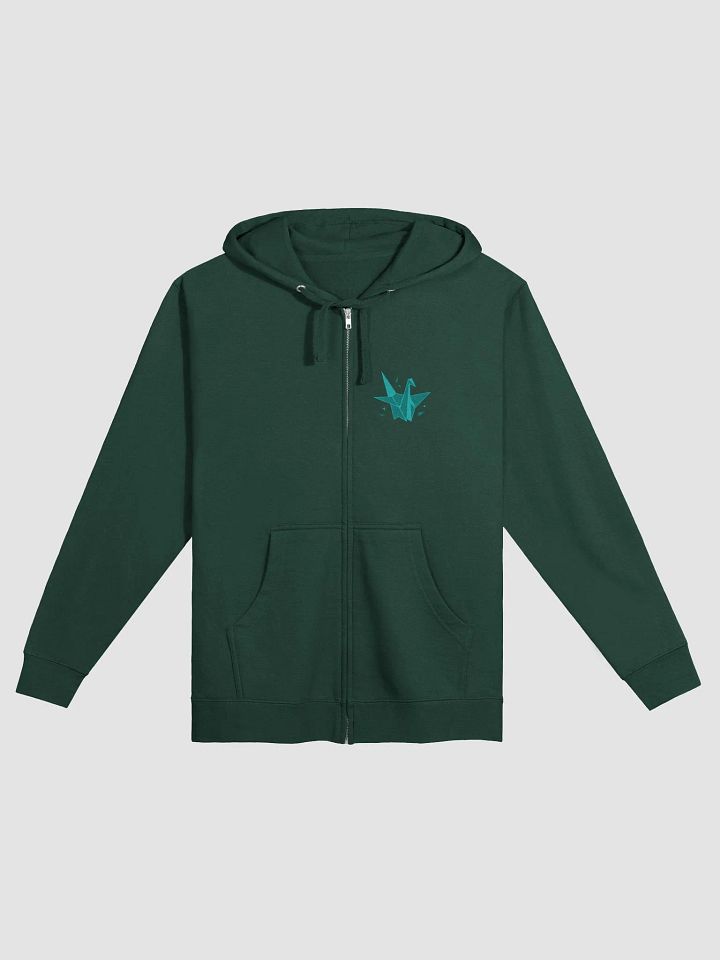 KrazeyHazey Crane Zip Up Hoodie product image (1)
