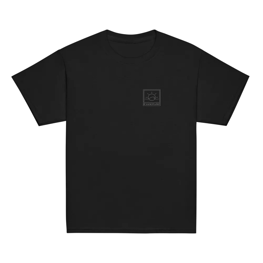 EvanPurp Kids Wave Tee (Black) product image (2)