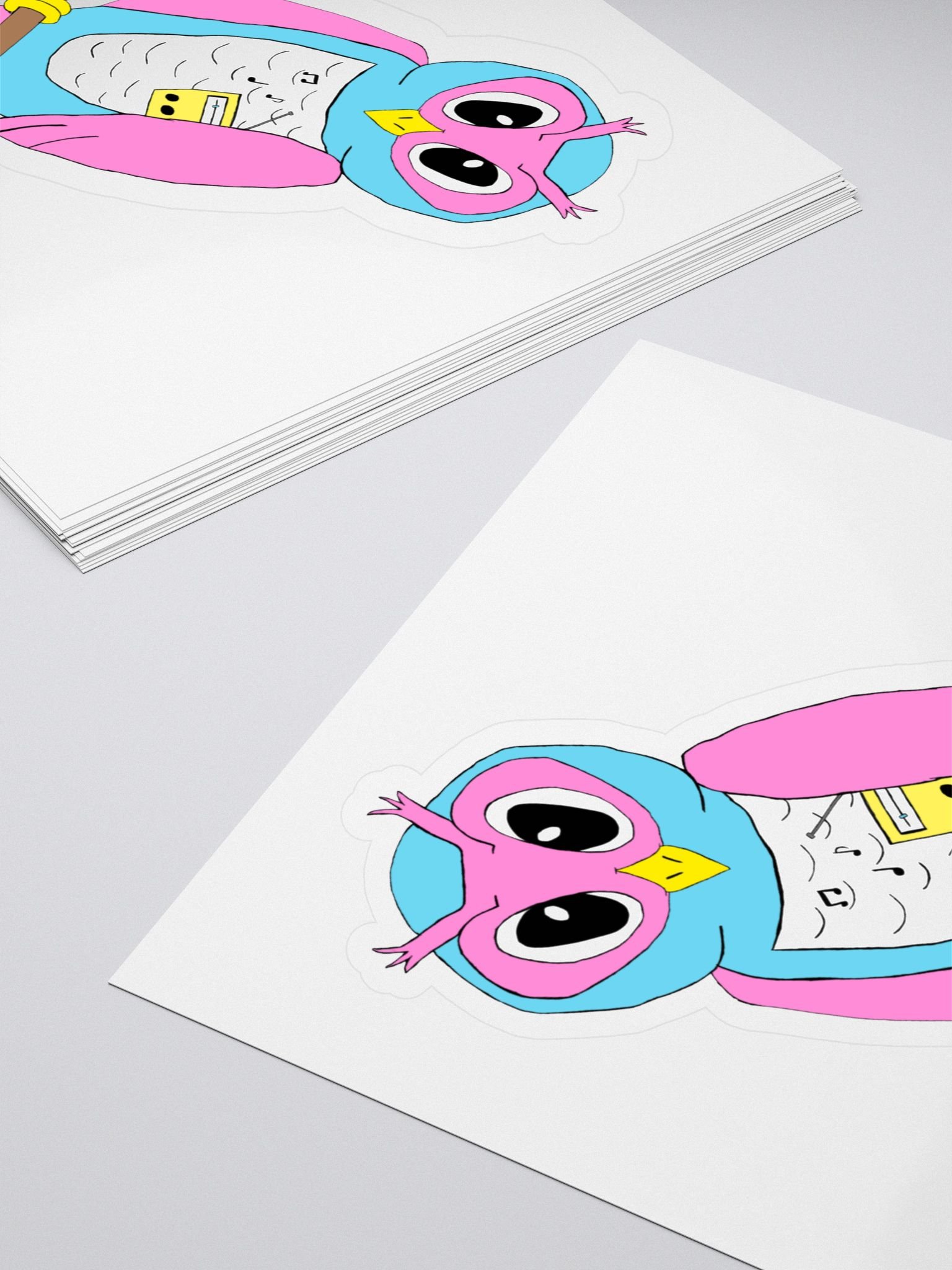 Reclaim the Owl Chill sticker product image (4)