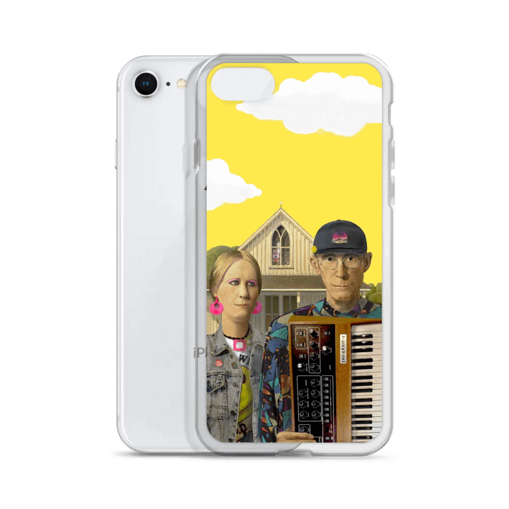 American Prophet by Frank Fonik, Techno EDM Clear Case for iPhone® product image (2)