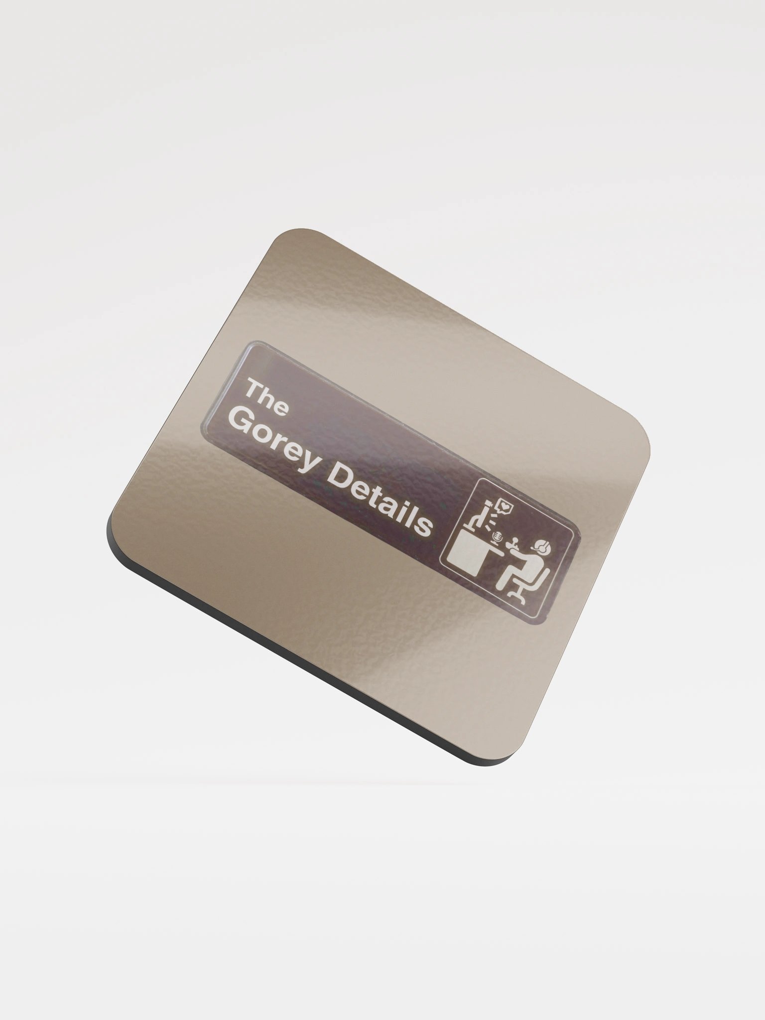The Studio - Glossed Cork Coaster product image (1)