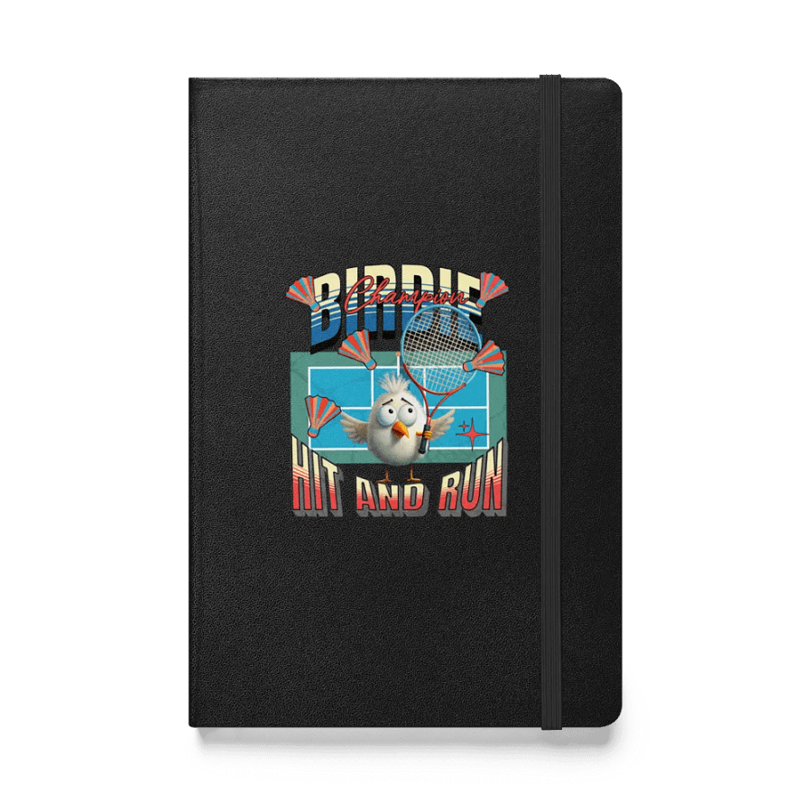 Birdie Champion Hit And Run Hardcover Notebook product image (1)