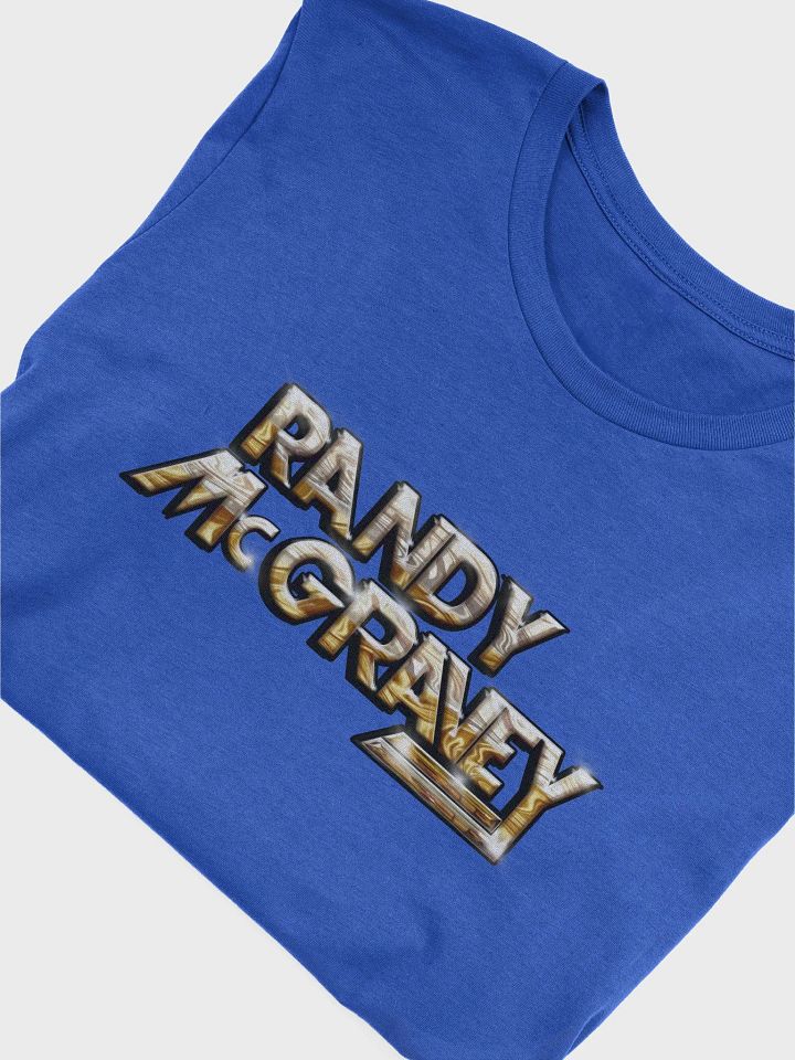 Randy McGravey T Shirt - Blue product image (2)