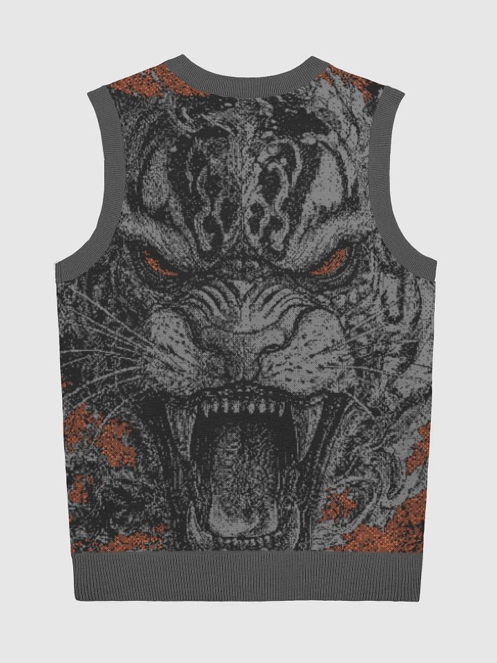 Roaring Tiger Knitted V-Neck Vest product image (7)