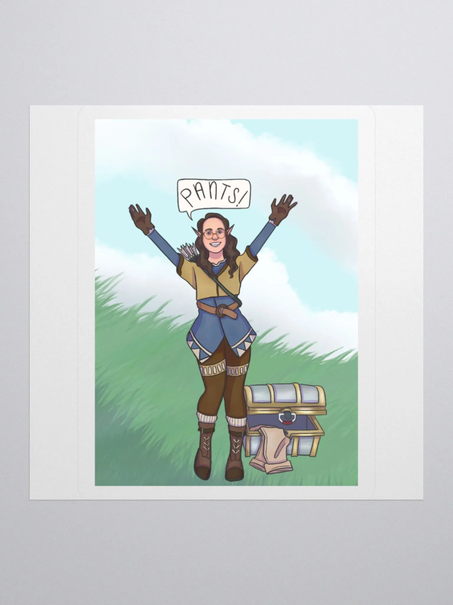 Meg of the Wild [sticker] product image (1)