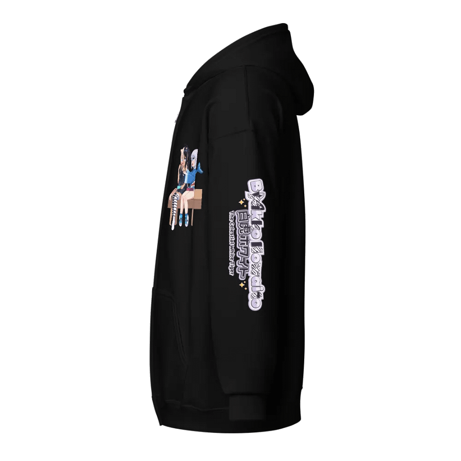 Heavy Blend Zip Hoodie (Unisex) - Byakko x Gura Edition product image (43)