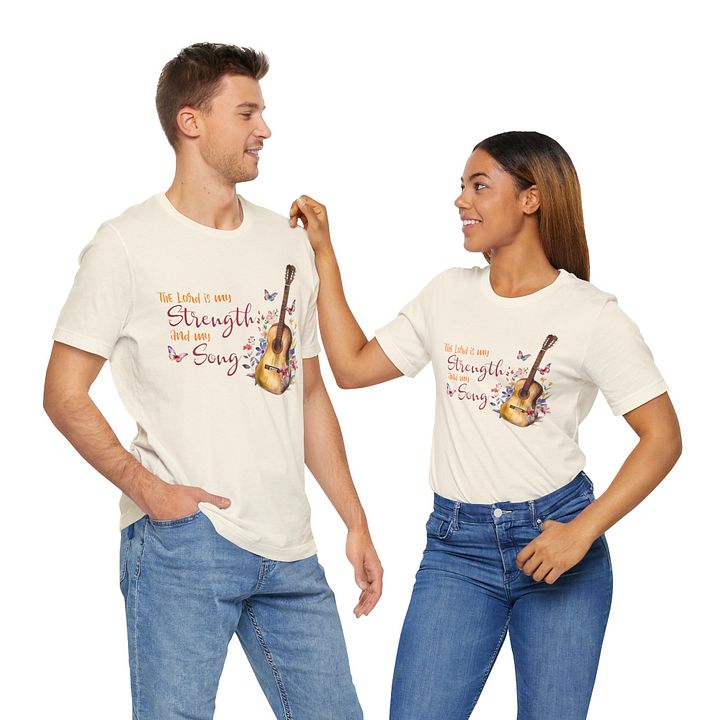 The Lord is my strength and my song T-shirt product image (2)