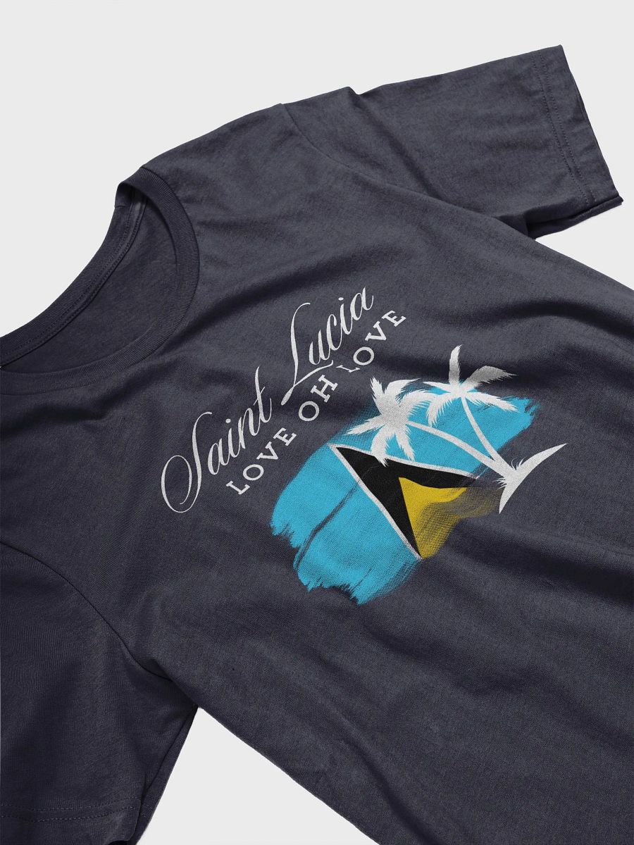 Saint Lucia Love Graphic T-Shirt product image (105)