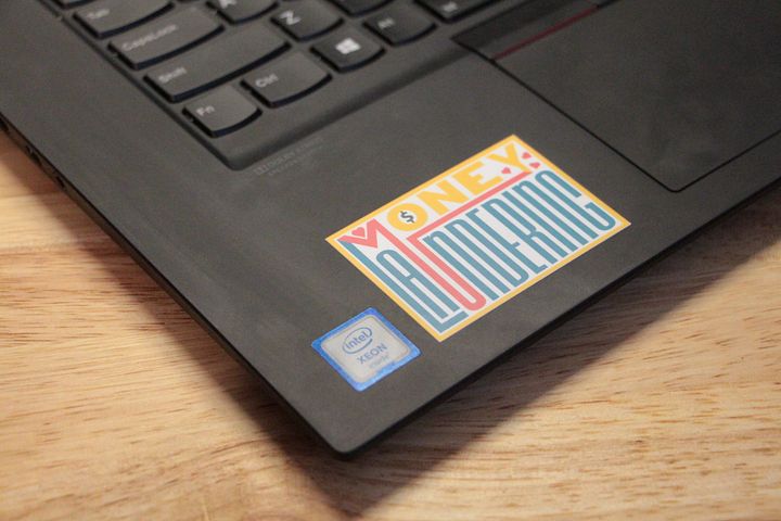 Money Laundering Sticker product image (1)