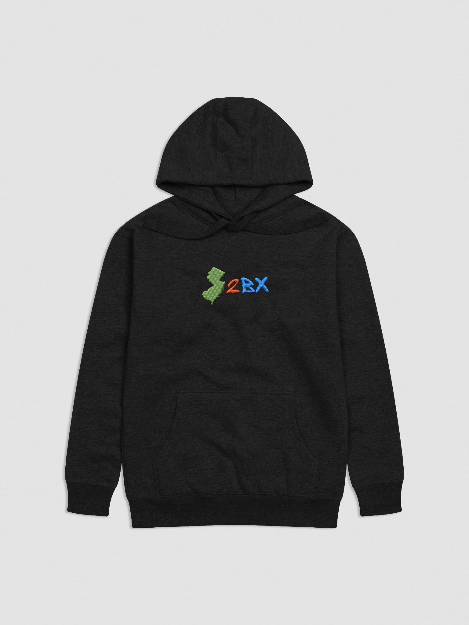 Jersey2Bronx Logo Embroidered Hoodie product image (1)