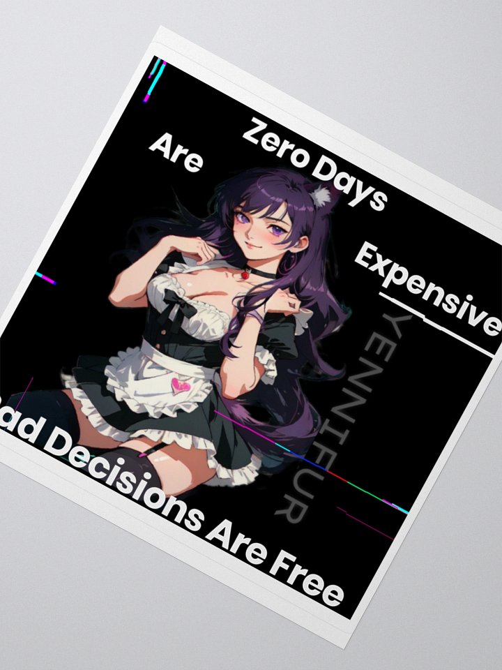 Yennifur - Bad Decisions - Sticker product image (2)