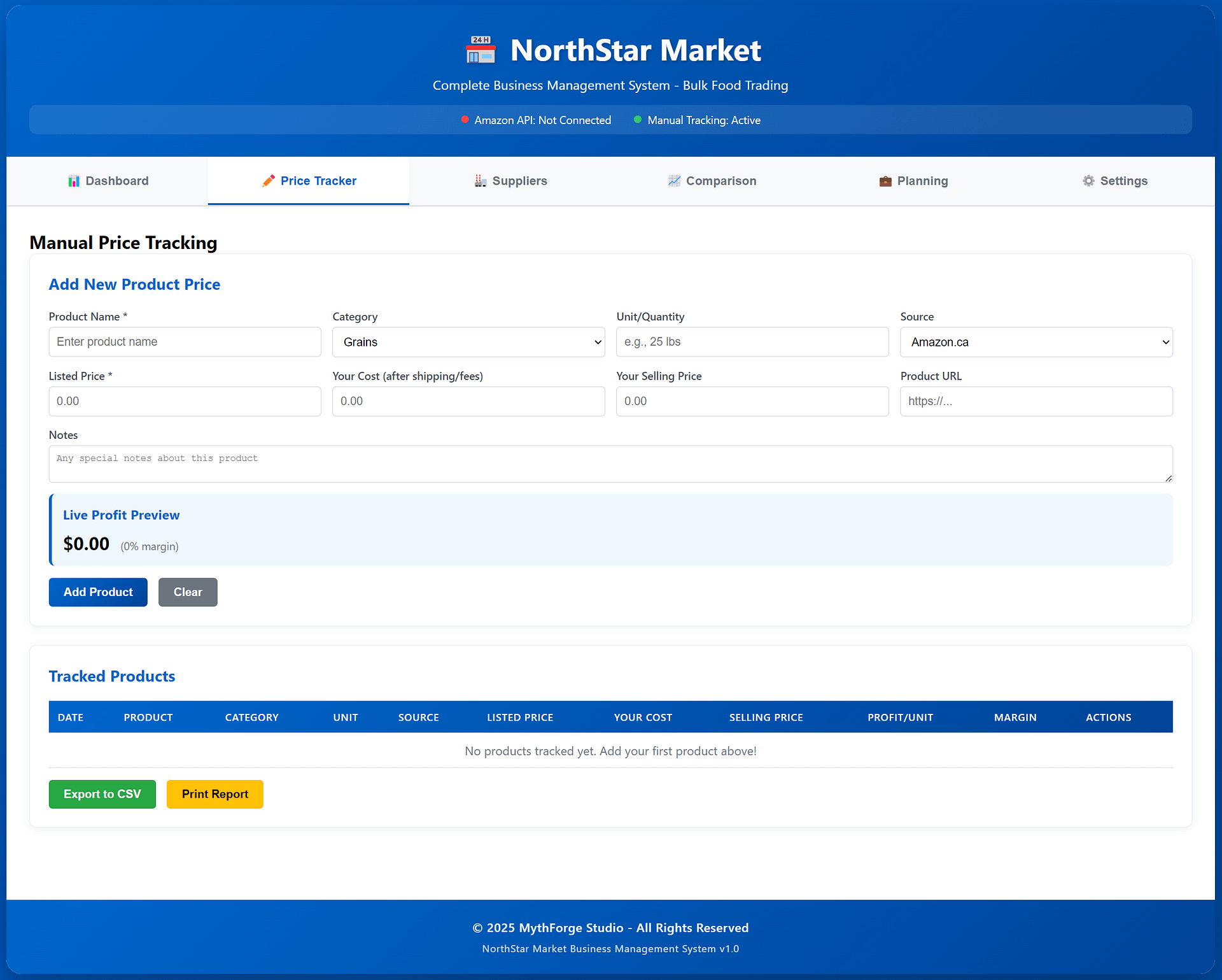 NorthStar Market: Bulk Food Tracker product image (3)
