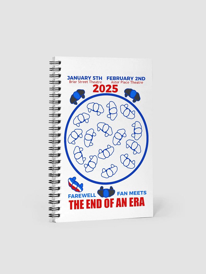 Blue Man Group's Farewell to An Era Fan Notebook product image (1)