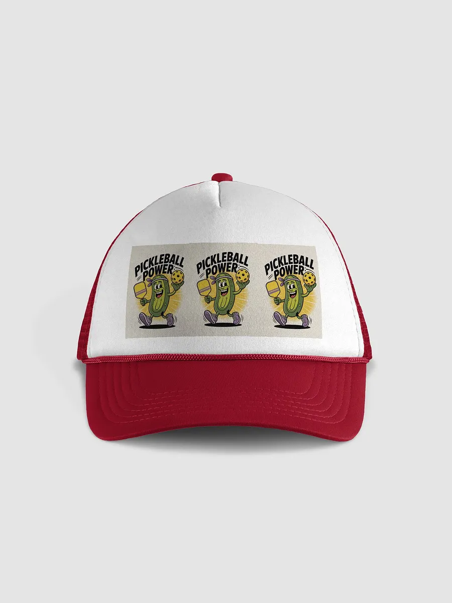 Pickleball Power Trucker Hat – Sporty Fun with a Dill Twist product image (1)