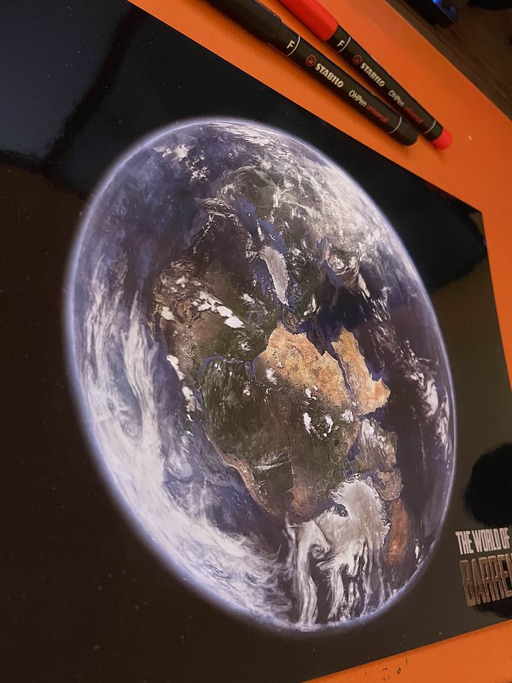 A4 World of Barren - Signed by me ! product image (2)