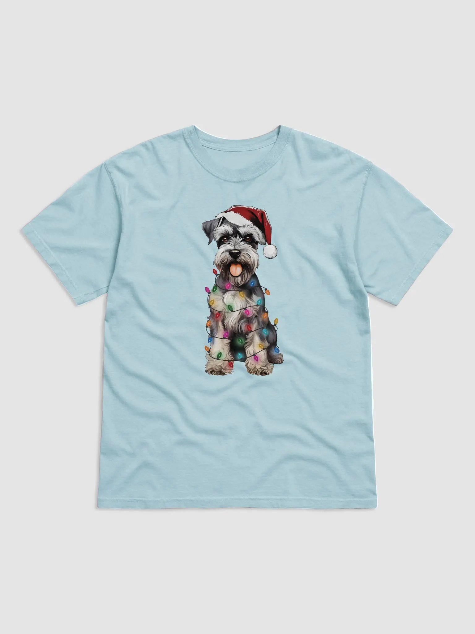 Funny Schnauzer Christmas T-Shirt for Schnauzer Paw-rents product image (14)