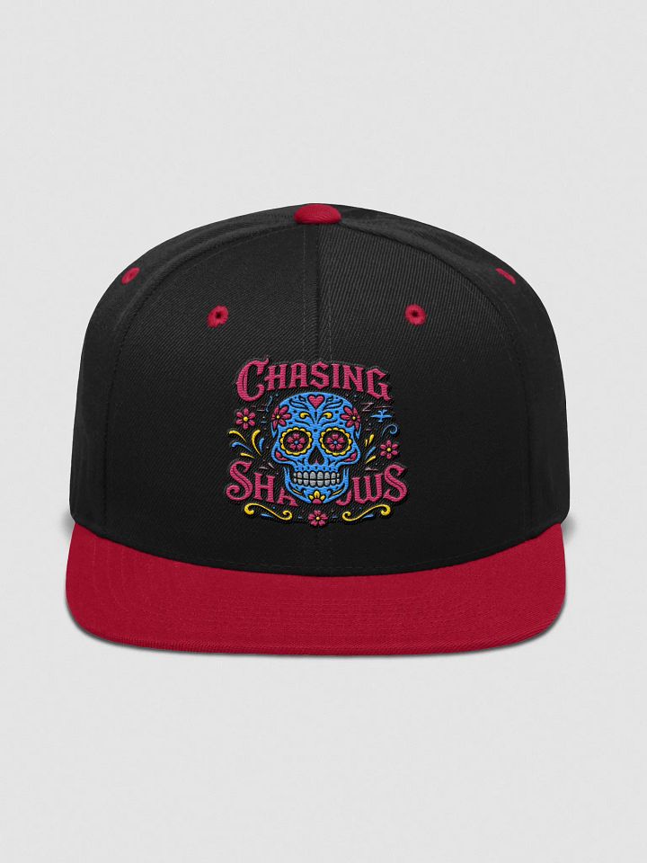Chasing Shadows Sugar Skull Snapback Cap product image (99)