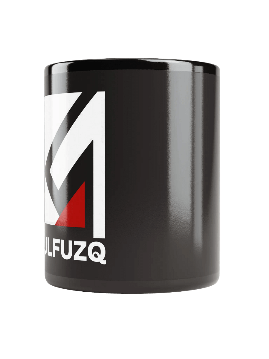 Bulfuzq | Black Glossy Mug product image (3)