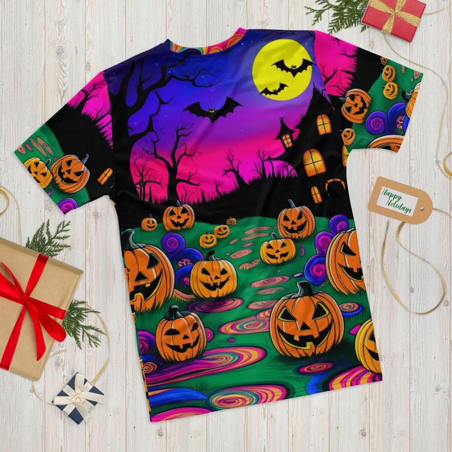 Haunted Pumpkins Habitat T Shirt product image (11)